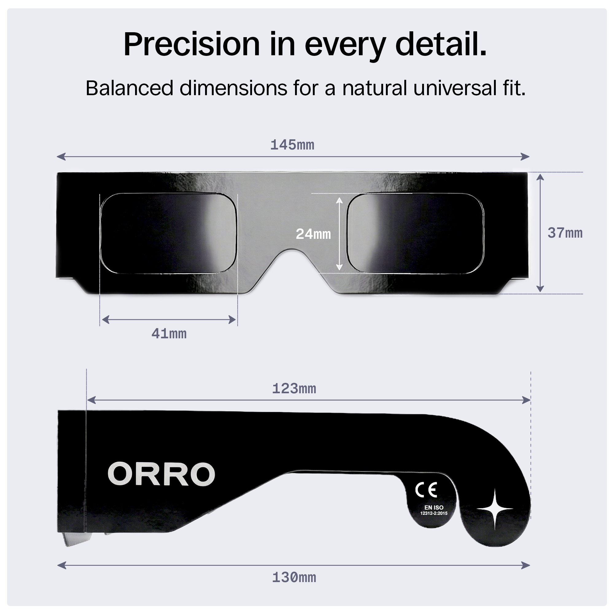 37mm Classic Solar Eclipse Glasses