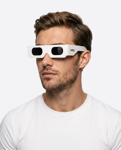 Lunettes modernes pour éclipse solaire de 40 mm
