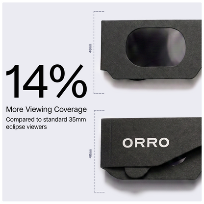 40mm Modern Solar Eclipse Glasses Matte Paper - Limited Edition