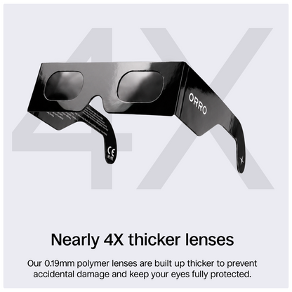 Lunettes pour éclipse solaire « Edge » de 45 mm