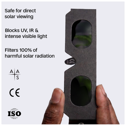 40mm Modern Solar Eclipse Glasses Matte Paper - Limited Edition