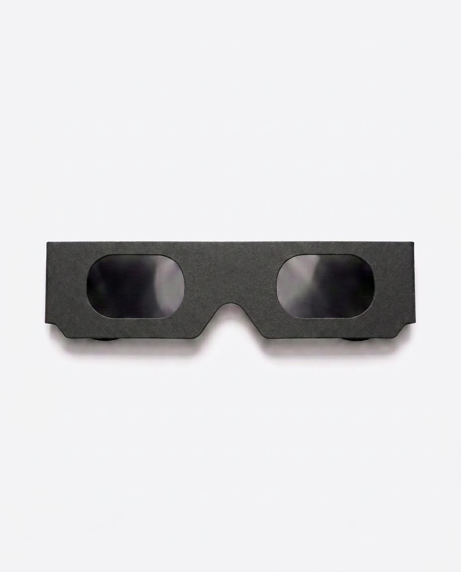 40mm Modern Solar Eclipse Glasses Matte Paper - Limited Edition